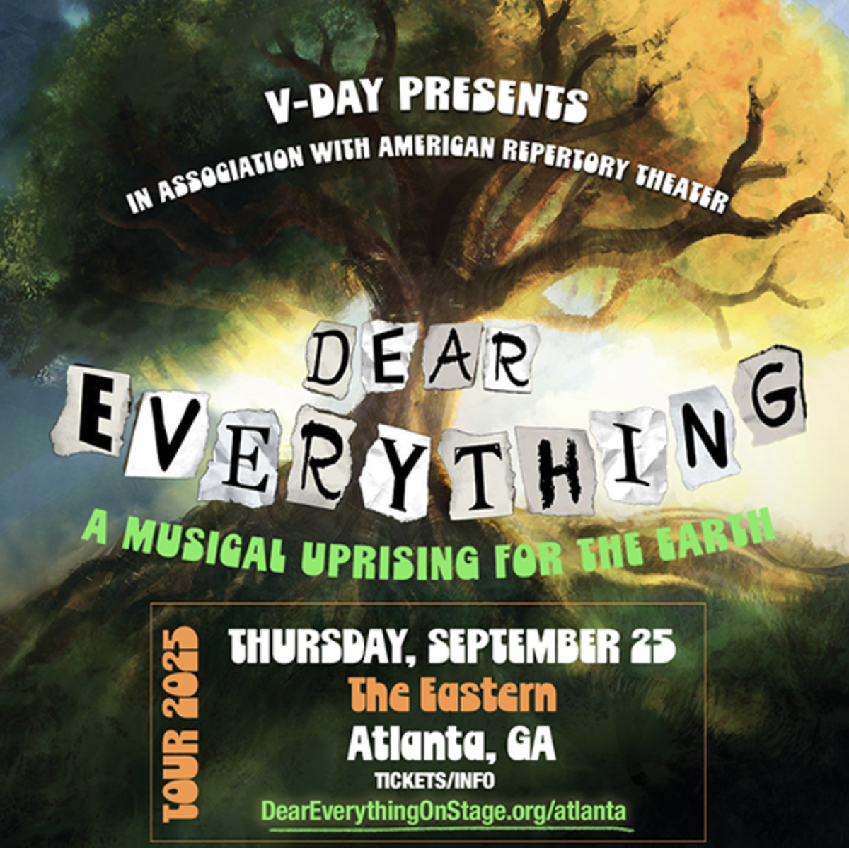 “Dear Everything” will be at The Eastern on Sept. 25