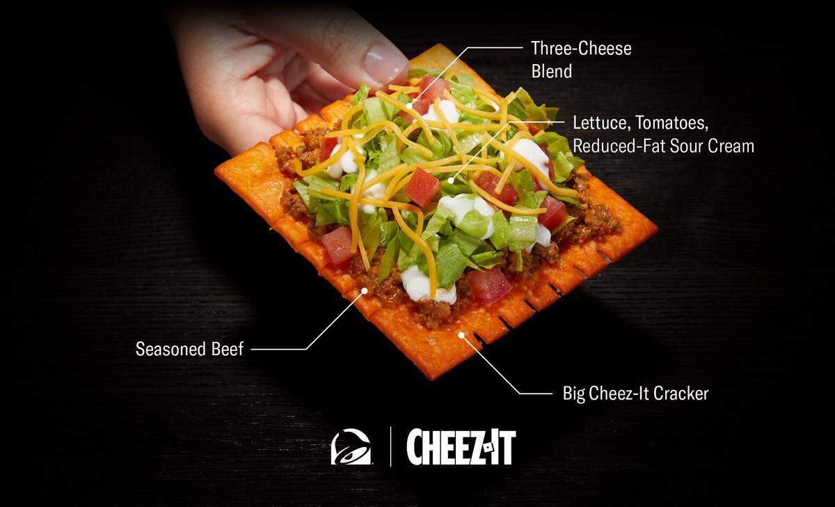 Taco Bell/Cheez-It Tostada