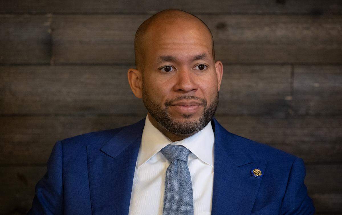 Columbus native and Georgia gubernatorial candidate Jason Esteves, a former state senator who represented District 6 in metro Atlanta, talks with the Ledger-Enquirer in a May 8, 2026, interview.