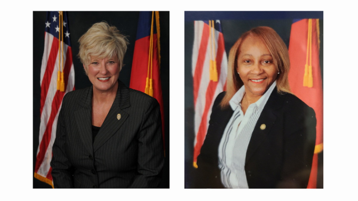 Capt. Debra Kennedy, left, and Capt. Joyce Dent-Fitzpatrick, right, have been selected as Columbus Police Chief Freddie Blackmon’s new assistant police chiefs.
