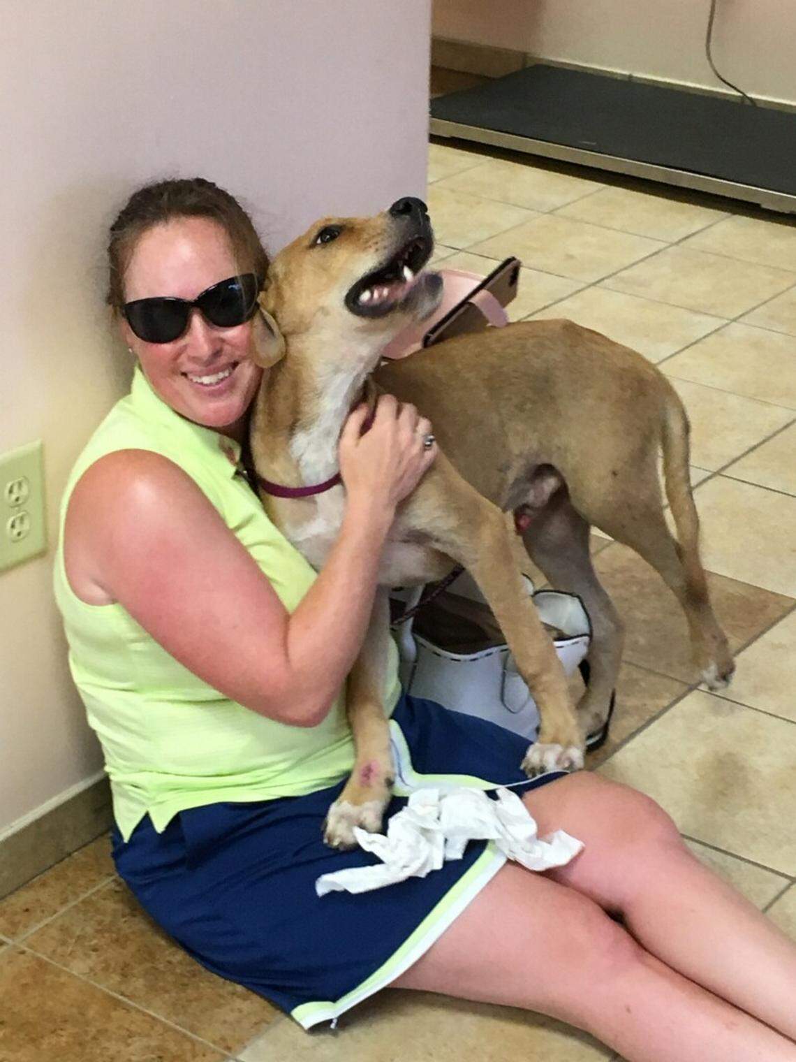 Andrea Shaw and Columbo