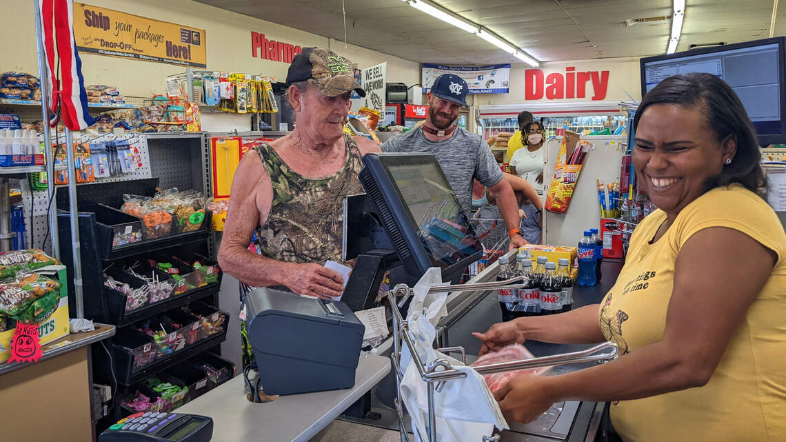 A Herschel Walker PAC paid for their groceries. Will shoppers vote for him in November?