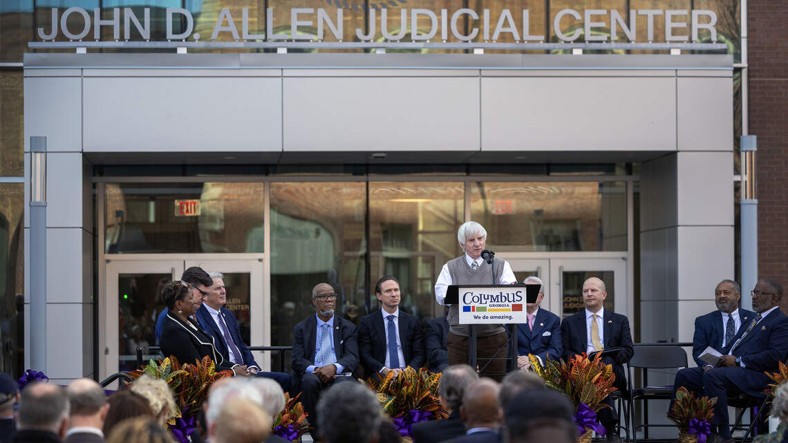 Columbus celebrates opening of $207.5 million John D. Allen Judicial Center