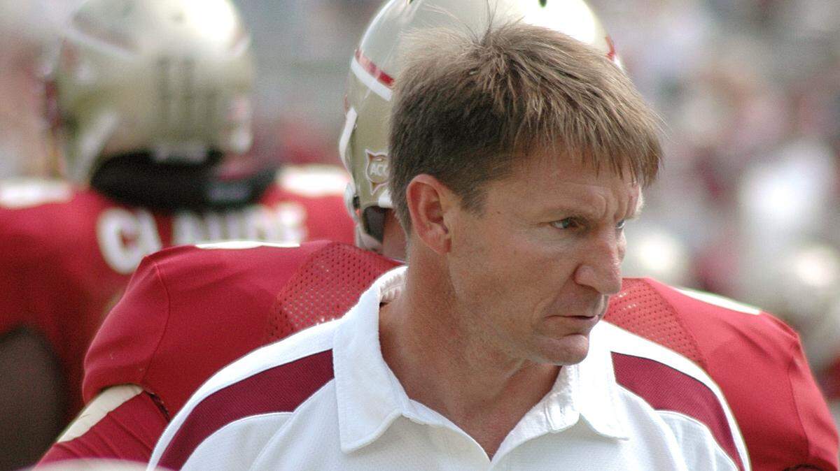 Jody Allen, shown as an assistant football coach at Florida State University in the 2000s, was head football coach at Chattahoochee County in 2019.