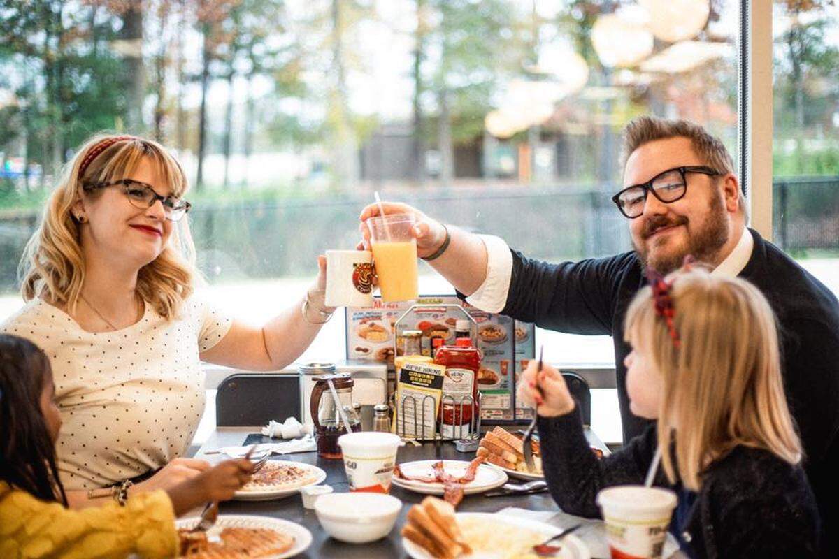 A Helena, Alabama family decided to skip the typical Christmas card photo and go with a photoshoot inside their favorite restaurant: Waffle House. The photoshoot went viral on social media in 2018.