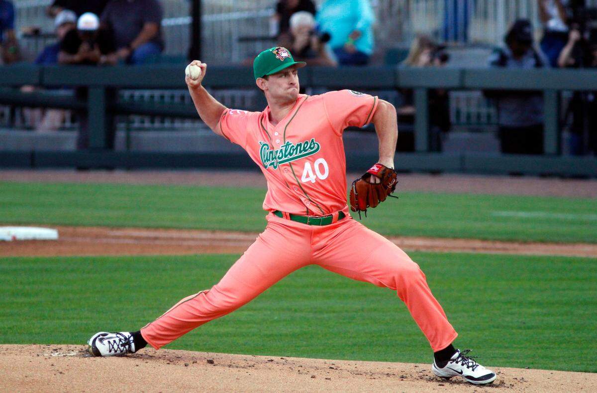 Blake Burkhalter, who attended Auburn University and is from Tuscaloosa, Alabama, got the win. In 5 2/3 scoreless innings, he allowed three hits and one walk with eight strikeouts. 04/15/2025