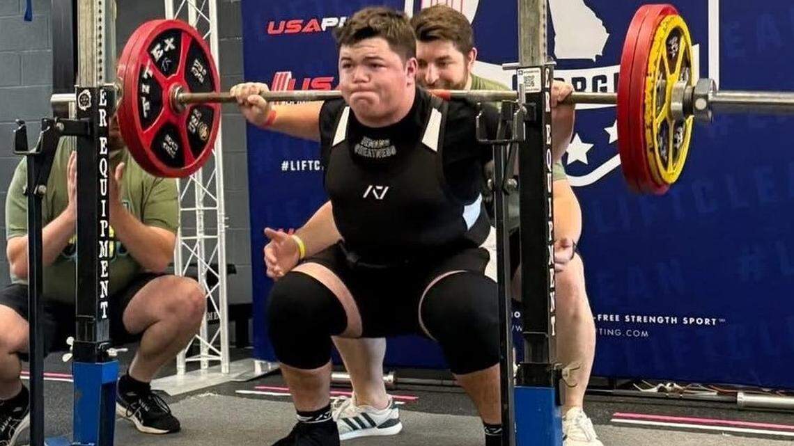 How this Columbus 12-year-old set three Georgia state records in powerlifting
