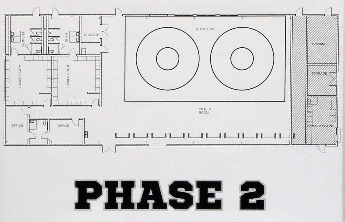 Mike Howard, superintendent of Lee County Schools, gave details of the second phase of the project while speaking at a ribbon-cutting ceremony April 17, 2026, to celebrate completion of Smiths Station High School’s new Indoor MultiPurpose Athletics Complex.