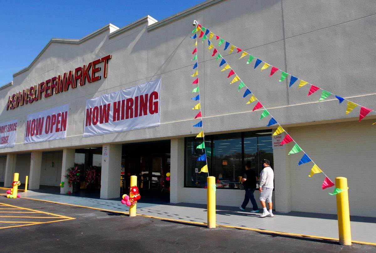 Asian Supermarket, located at 5750 Milgen Rd. in Columbus, Georgia, celebrated its grand opening December 1.