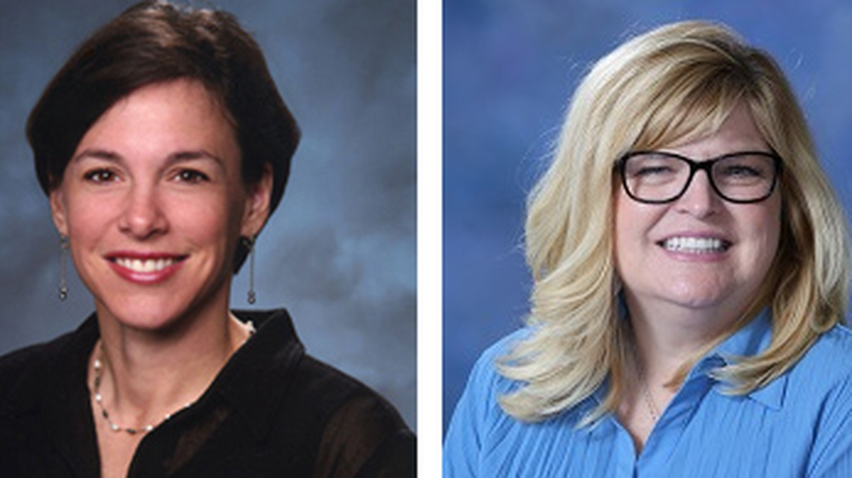 Blanchard Elementary School principal Dawn Grantham (left) and Veterans Memorial Middle School principal Melanie Knight are retiring in the coming months, according to the agenda for Monday evening’s Muscogee County School Board work session.