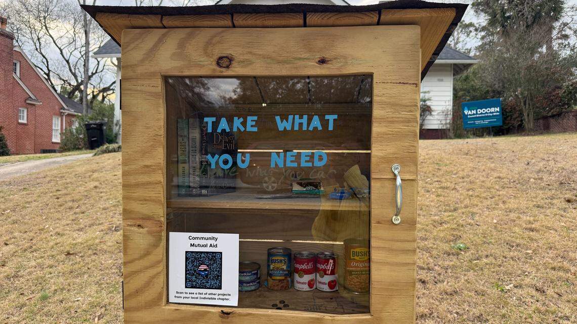 Columbus residents building food pantries to help neighbors. How movement started