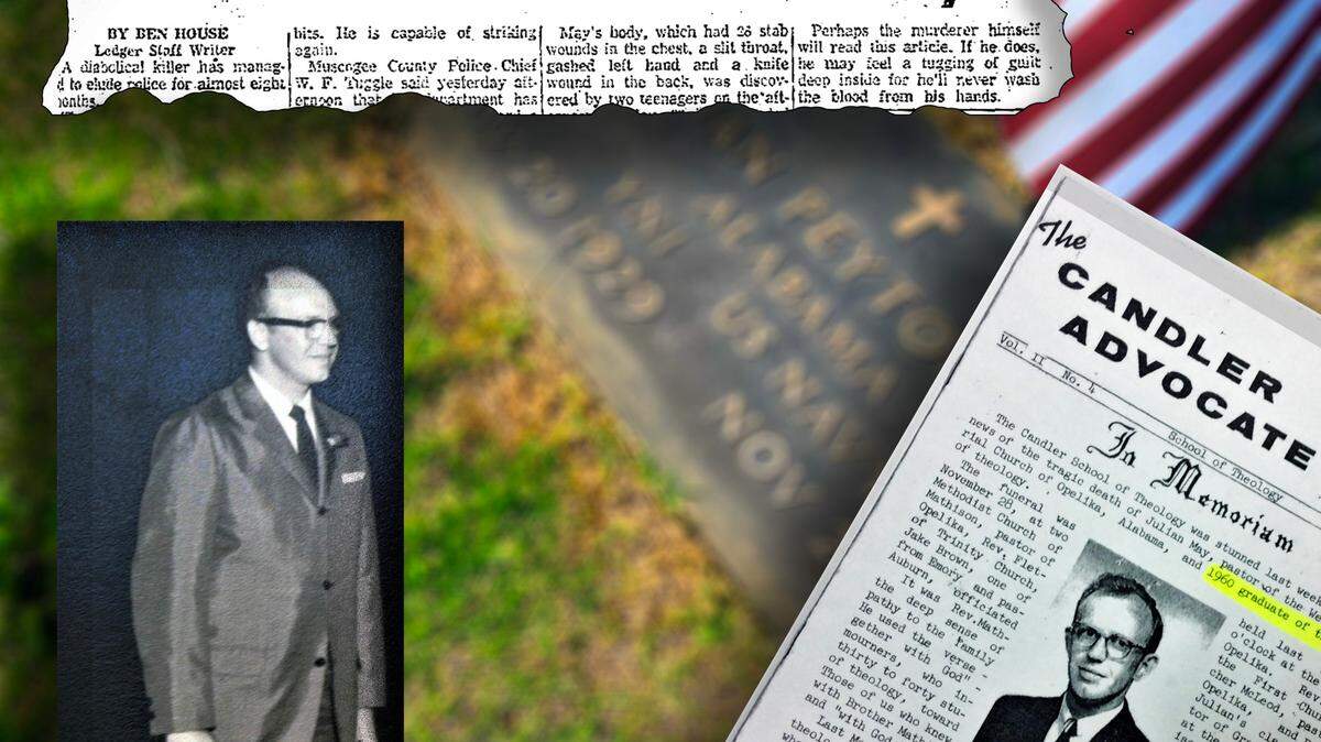 The family of Julian May, an Opelika, Alabama minister stabbed nearly 30 times before his body was dumped in Columbus, Georgia, in November 1960, has asked a cold-case detective to re-examine the brutal slaying.