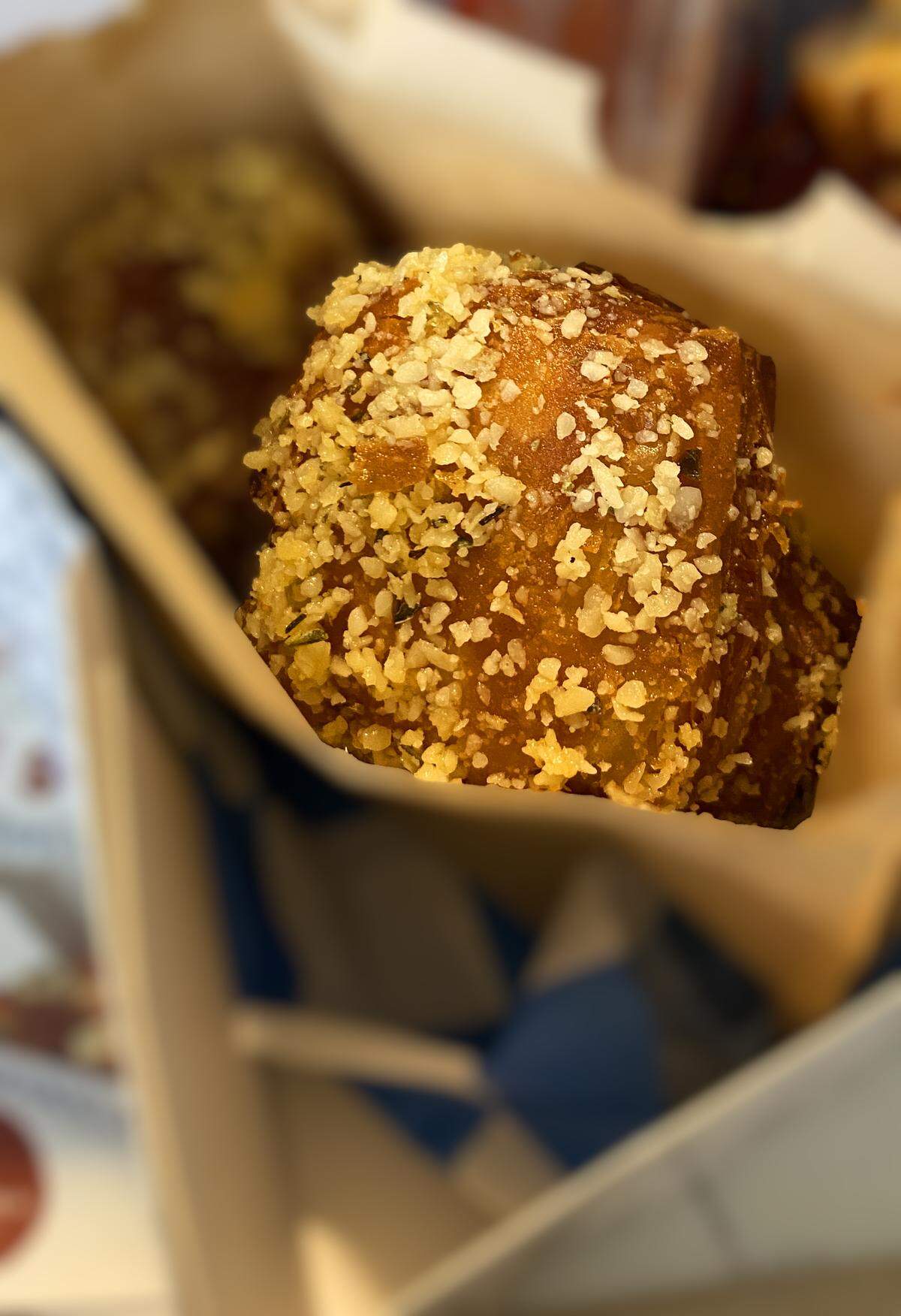 These are the Parmesan Minis at Parlor Doughnuts in Columbus, pictured Jan. 22, 2026.