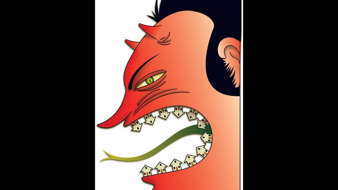 What do you mean, ‘The Devil’s beating his wife?’ - you strange, strange man