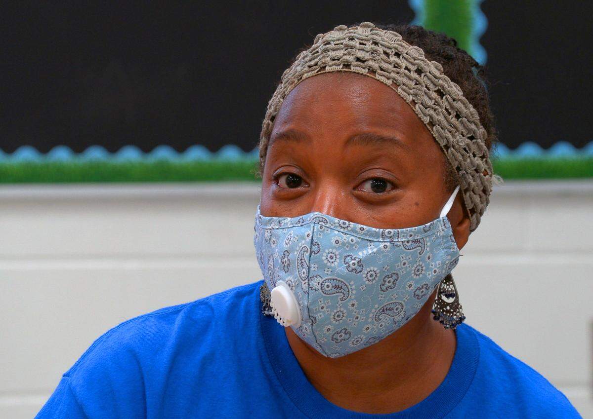 Inez Parker is the lead 5th grade teacher at Downtown Elementary Magnet Academy in Columbus, Georgia.