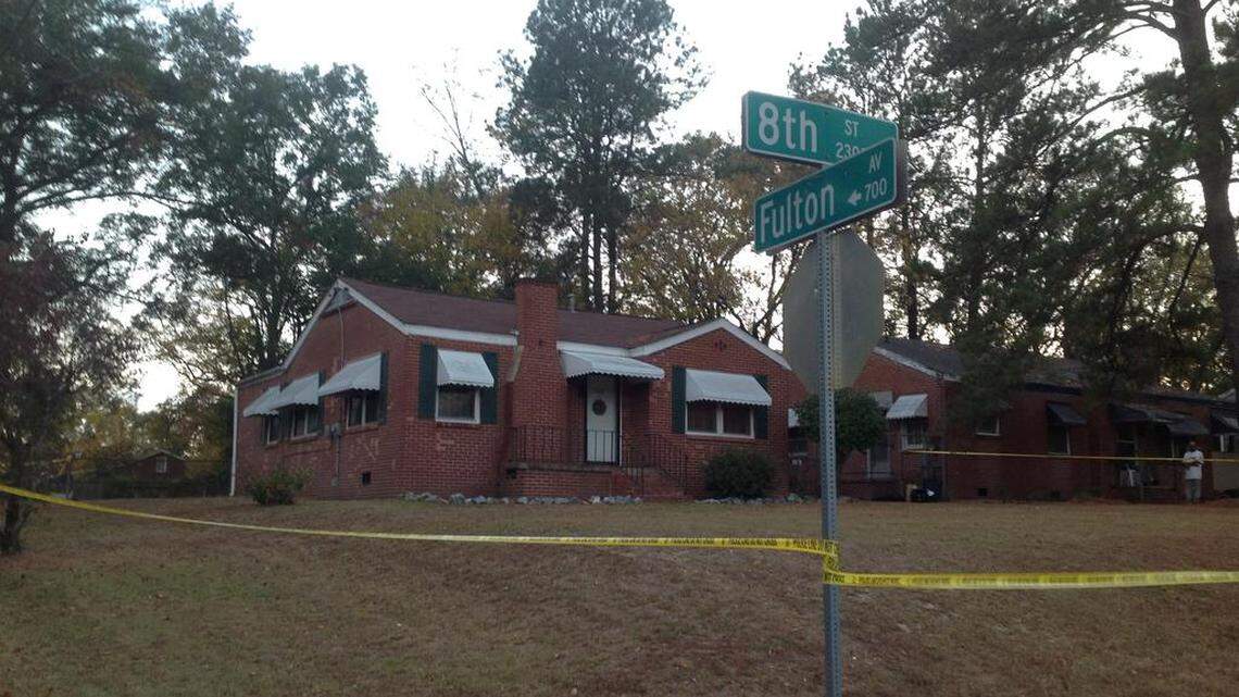 Police were summoned Monday afternoon to 2324 8th St. where resident Peggy Gamble was found dead. Investigators said they found evidence someone had broken into her home.