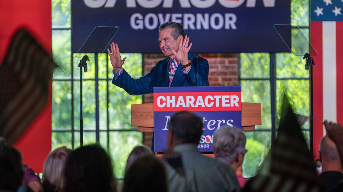 What GA governor candidate Rick Jackson said during campaign stop in Columbus