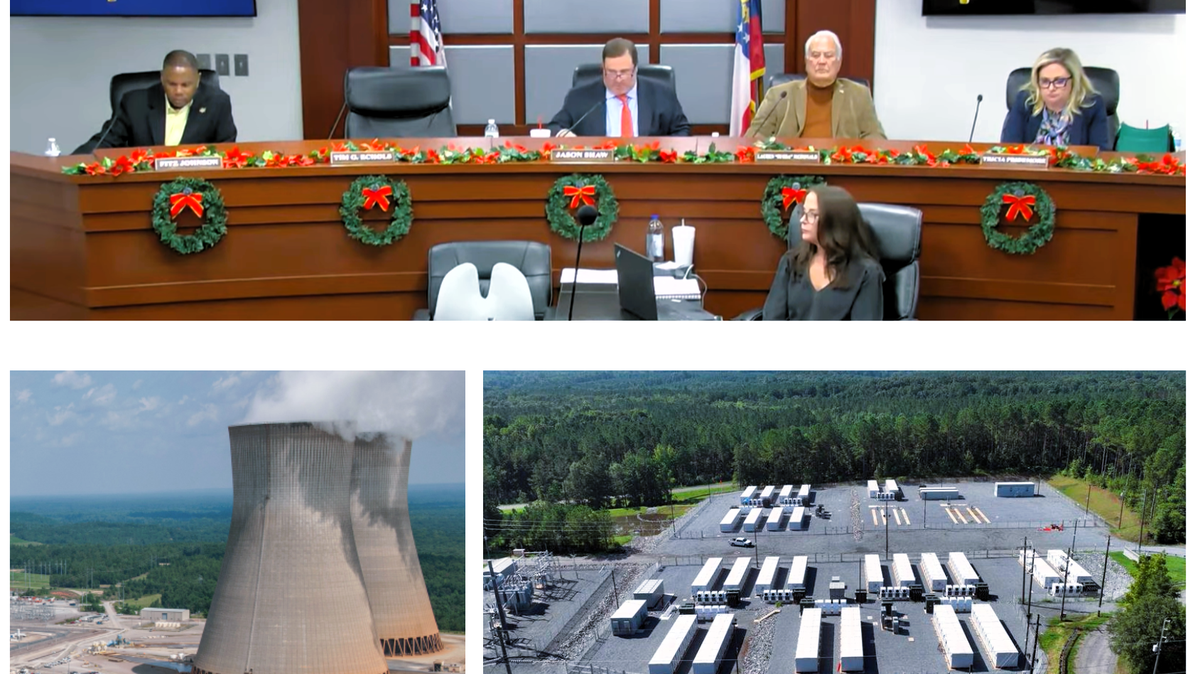 Georgia Public Service Commission on Dec. 10, Nuclear Plant Vogtle, and Mossy Branch Battery Facility