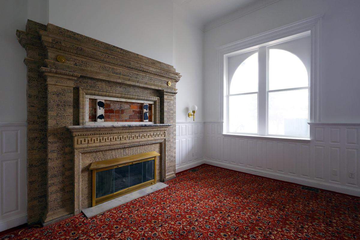 Columbus real estate developer Ken Henson has completed a project to revive a 124-year-old piece of Columbus history. Built in 1901, the Union Depot at 1200 Sixth Ave. was a multiuse railroad station. Henson spearheaded a project that turned the former Columbus train depot into a multipurpose building. The renovated property, now called Union Station, houses 16 rentable offices, 15 apartment units and one event space. One of the units is pictured July 24, 2025.