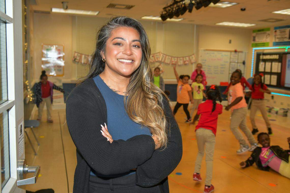 Amanda Zarate teaches theater at Wynnton Arts Academy in Columbus.