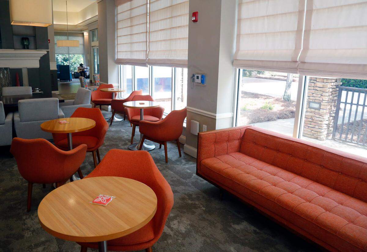 The Hilton Garden Inn in Columbus hosted a grand re-opening ceremony Thursday. Amenities include a fully equipped fitness center, an indoor pool, multiple sitting areas, and 3,500 square feet of flexible meeting space. 07/25/2024