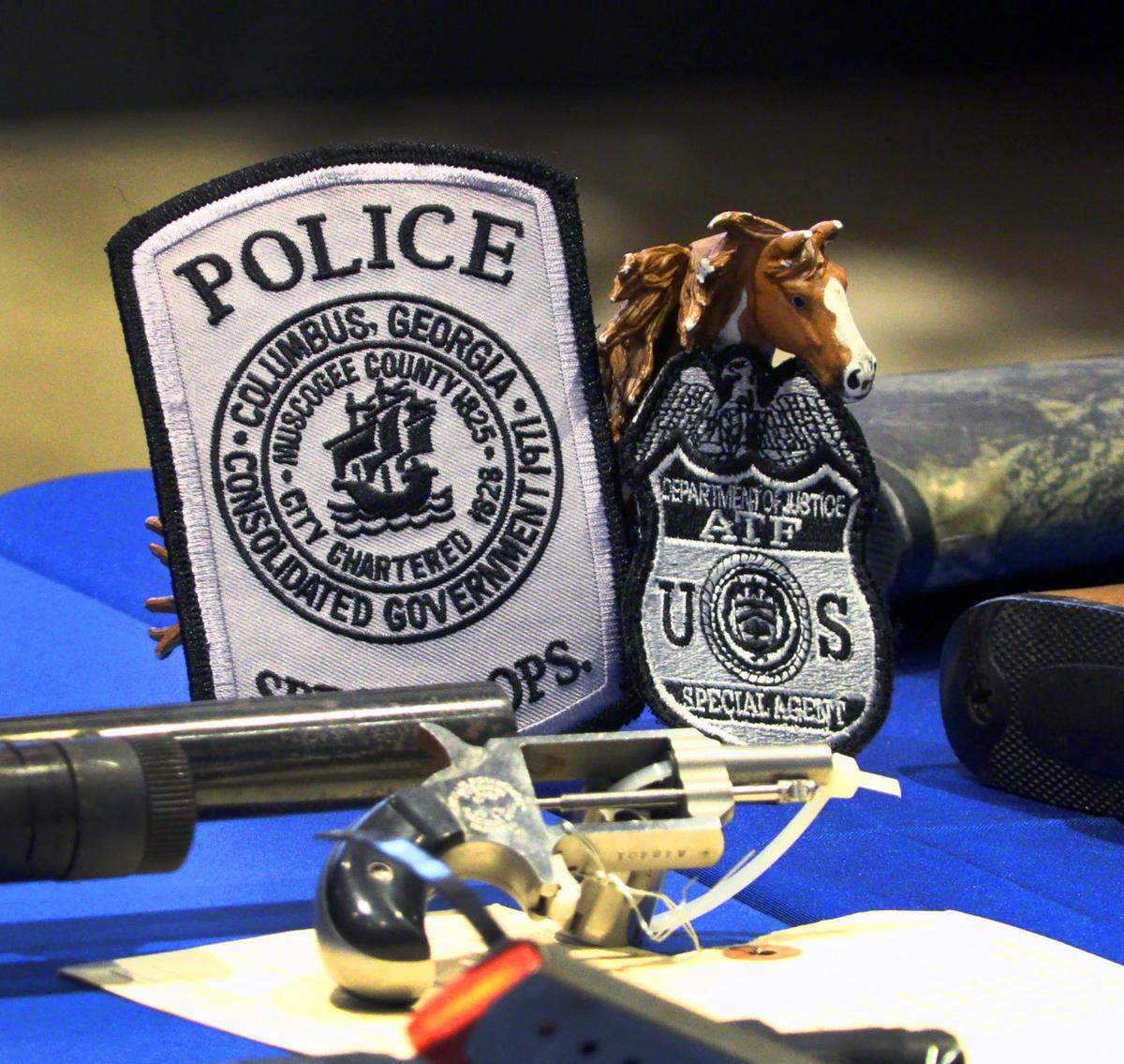 Law enforcement officials announced the results of Operation D.I.R.E.C.T. Pressure at a Feb. 27, 2025, press conference at the Public Safety Center in Columbus, Georgia.. The operation was a partnership between the Columbus Police Department, Bureau of Alcohol, Tobacco, Firearms and Explosives, the District Attorney’s office for the Chattahoochee Judicial Circuit and the U.S. Attorney’s Office for the Middle District of Georgia. 02/27/2025