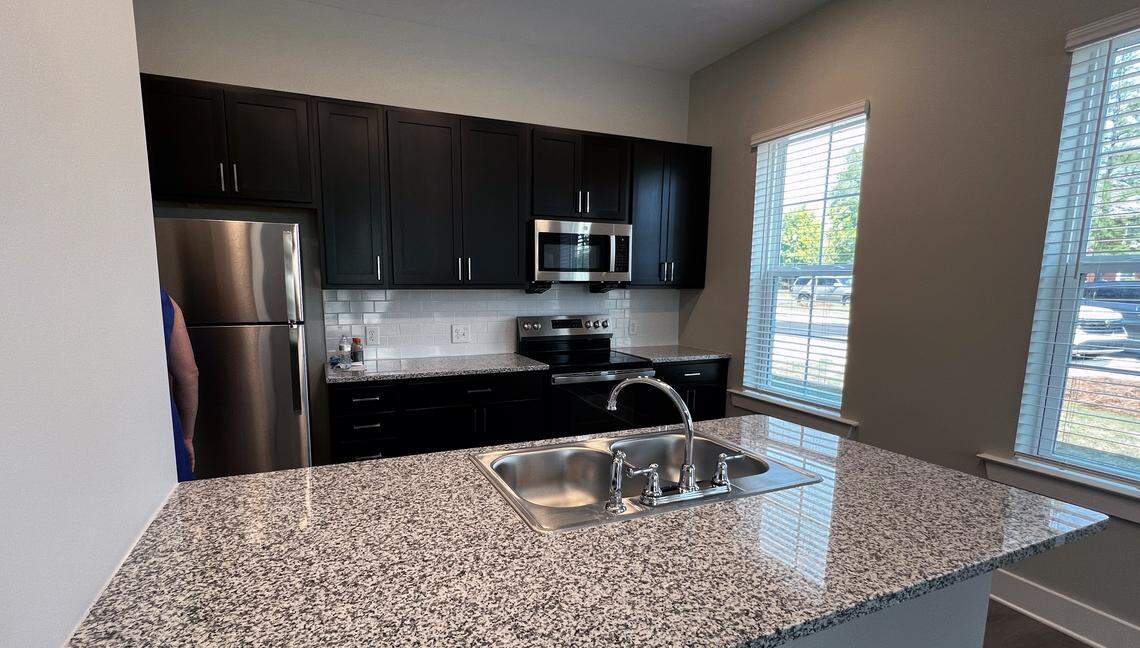 Miles Crossing Senior Residences, 450 Fifth Ave. in Columbus, hosted a ribbon-cutting ceremony April 23, 2026, to celebrate opening. The new mixed-income apartment community is for people ages 55 and older.