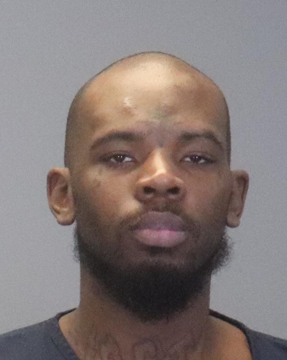 Daequavian Solmon was photographed upon being booked into the Muscogee County Jail after serving prison time in Alabama.