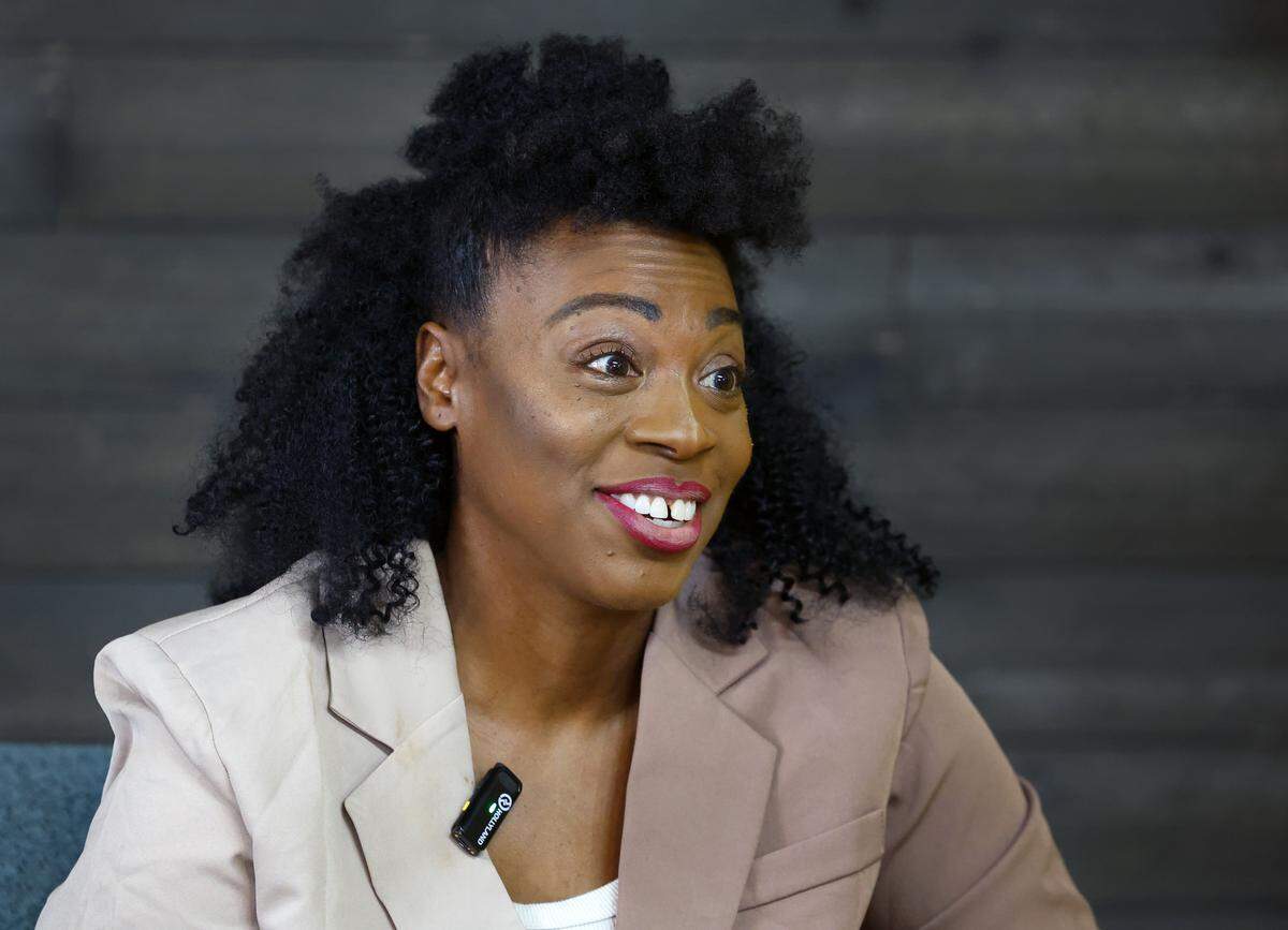 Jaketra Bryant discusses her campaign to be mayor of Columbus during the Ledger-Enquirer’s interview Feb. 13, 2026.