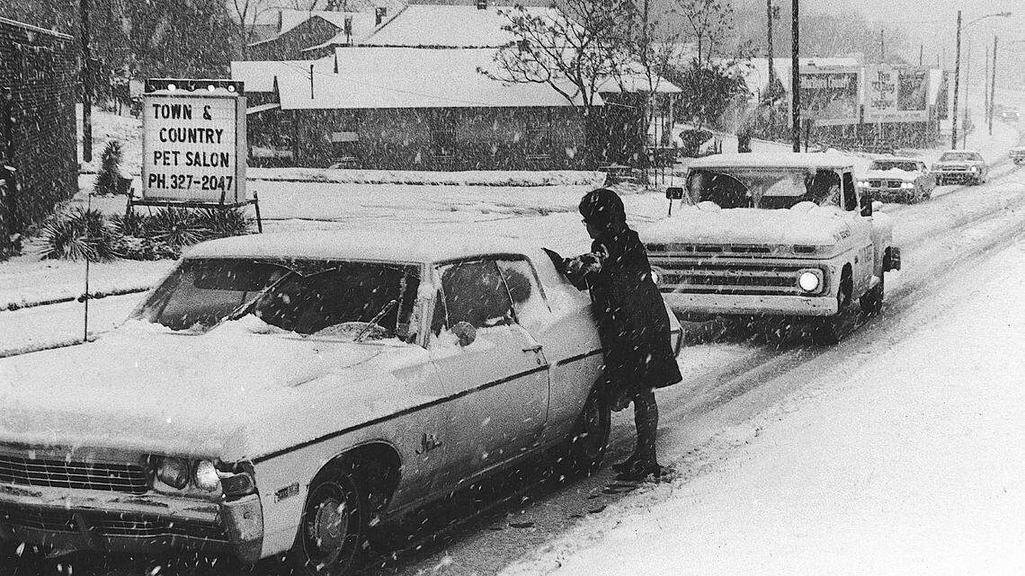 A winter blizzard in Georgia? It’s happened. See historic photos of Columbus snow days