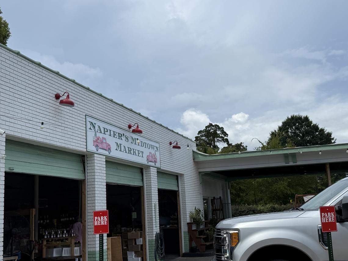 Real estate developer Jennifer Flournoy plans to revitalize part of midtown Columbus. Napier’s Midtown Market, 2213 Wynnton Road, is one of the newer small businesses as part of her project.