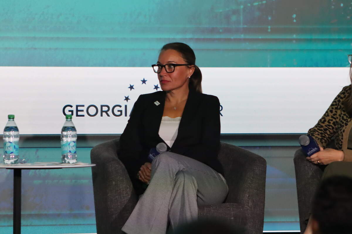President and CEO of the Fayette County Development Authority Niki Vanderslice discusses the positives of bringing data centers to communities as well as lessons learned at the State of Energy conference at the Coca-Cola headquarters in Atlanta, Ga., on May 28, 2026.