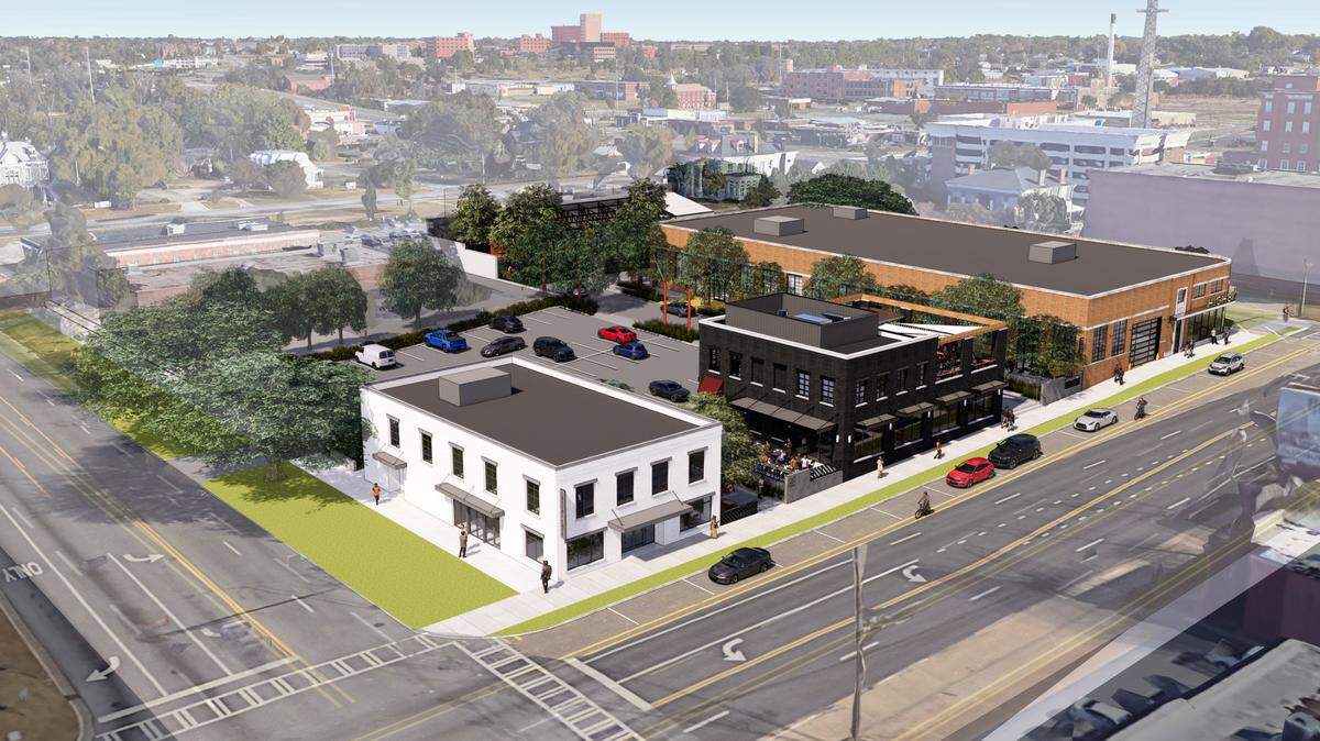 Highside Market is a mixed-use development coming to downtown Columbus, GA. The project will open its first phase in September 2021.