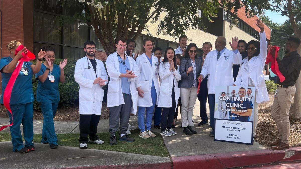 St. Francis-Emory Healthcare recently celebrated the grand opening of its Primary Care Continuity Clinic in Columbus, Georgia.The clinic offers comprehensive primary care services while also providing hands-on training to physician residents. 08/03/2023