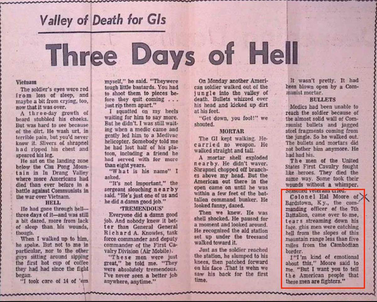 During the Vietnam War, Julie Moore would brace herself when Hal’s name turned up in news reports.