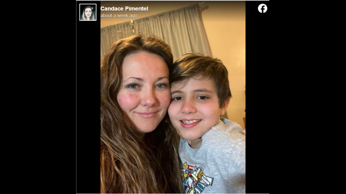 An Alabama woman says “an angel in a pickup truck” saved her 9-year-old son as the boy was choking alongside the road.