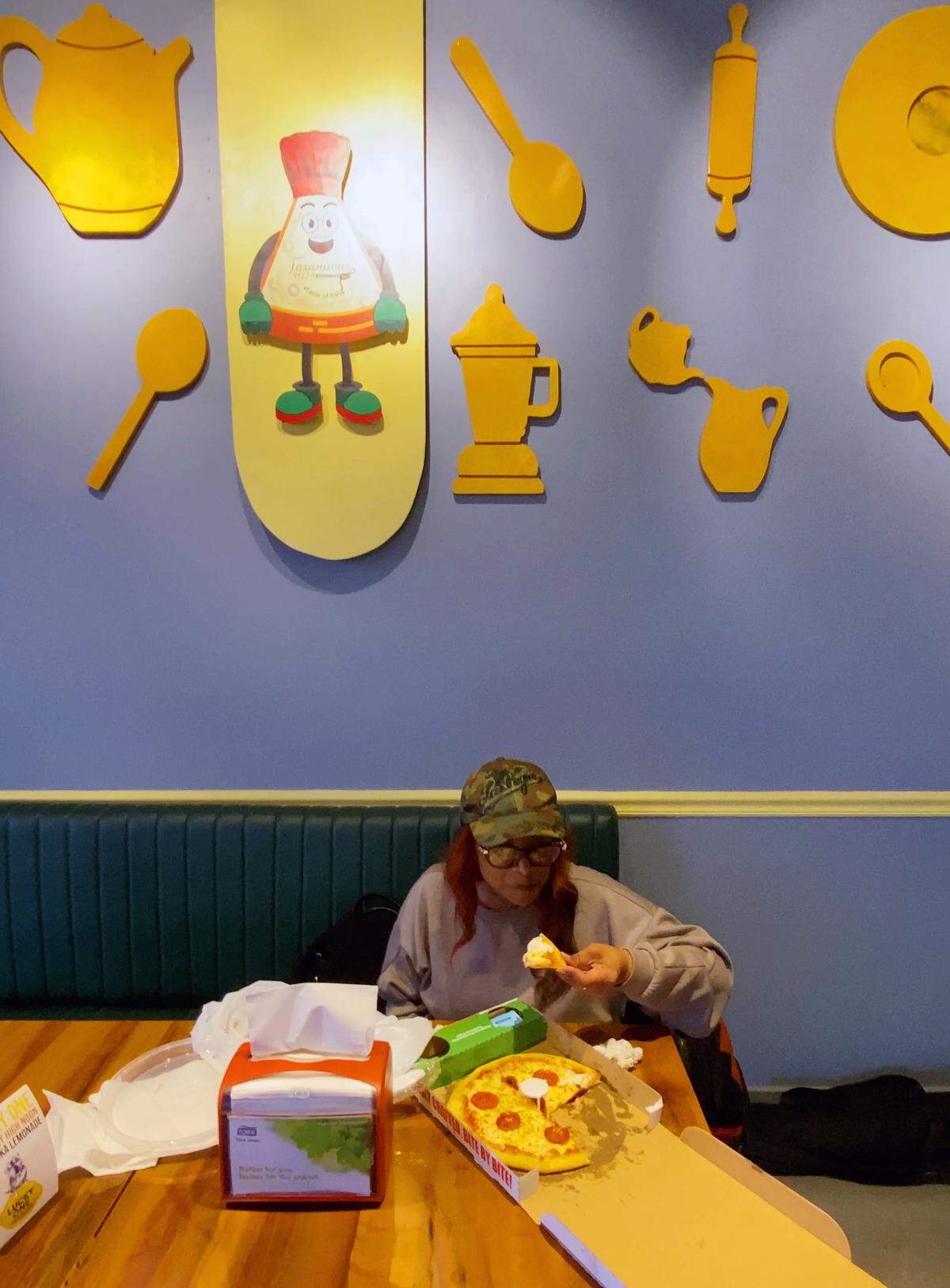 Taranovas Pizza in Columbus celebrated its grand opening Feb. 20, 2026, by giving away free pizza to the first 100 customers. Taranovas Pizza is at 4640 Warm Springs Road.