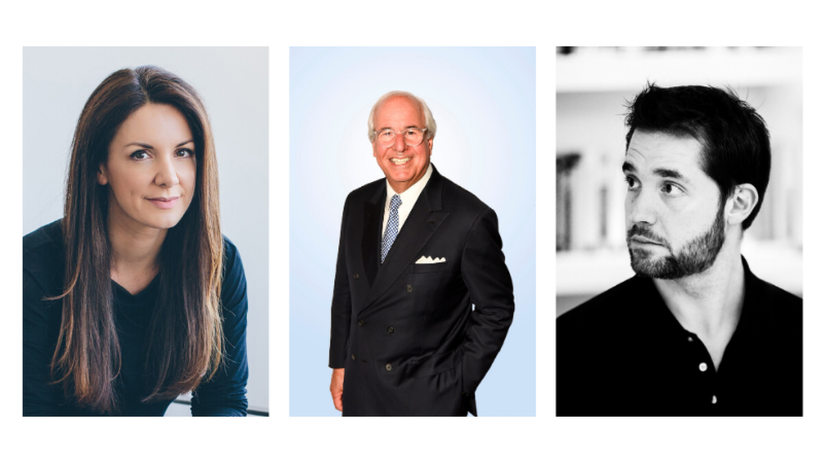 Some of the speaks for The Forum, previously called the Jim Blanchard Leadership Forum, have been announced. From left to right: Kat Cole, North America chief operating officer and president of FOCUS Brands; cybersecurity and fraud prevention expert Frank Abagnale; and Alexis Ohanian, cofounder of Reddit and Initialized Capital.
