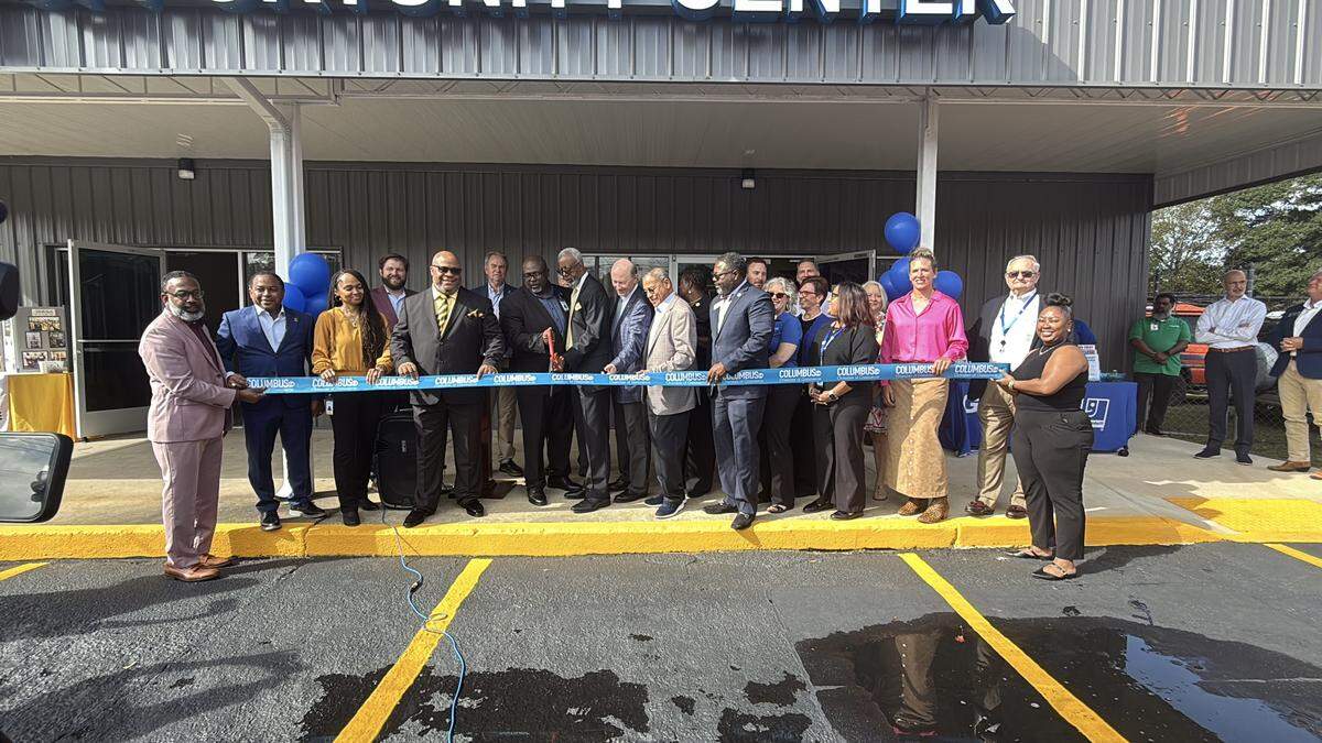 Goodwill of the Southern Rivers hosted the ribbon-cutting ceremony for its second Goodwill Opportunity Center location in South Columbus on Tuesday, October 7. The center is located at 1850 S Lumpkin Rd.