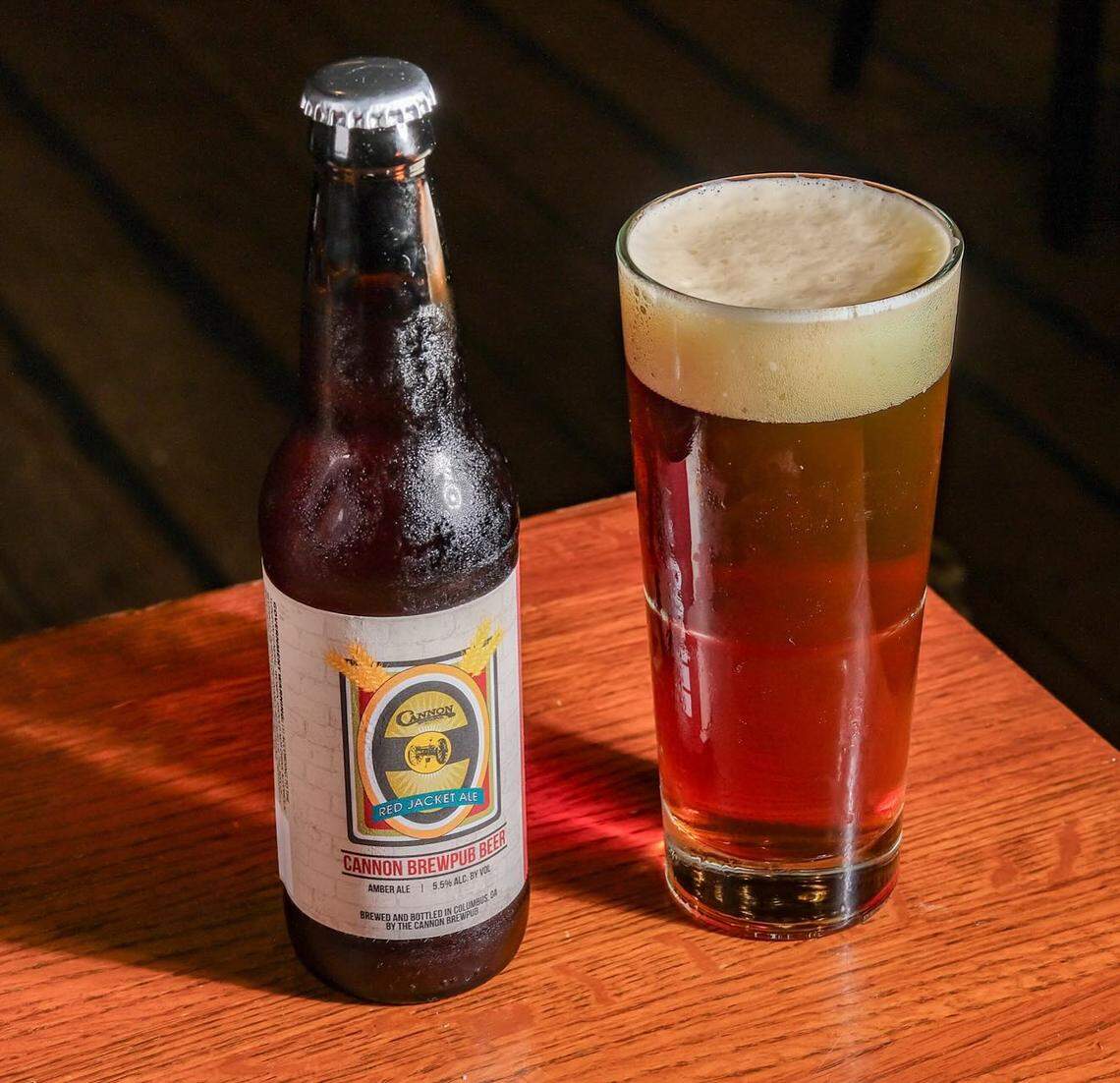 One of the most popular beers, Red Jacket Ale, is named in honor of the Columbus Guards, a local militia company formed in 1835.