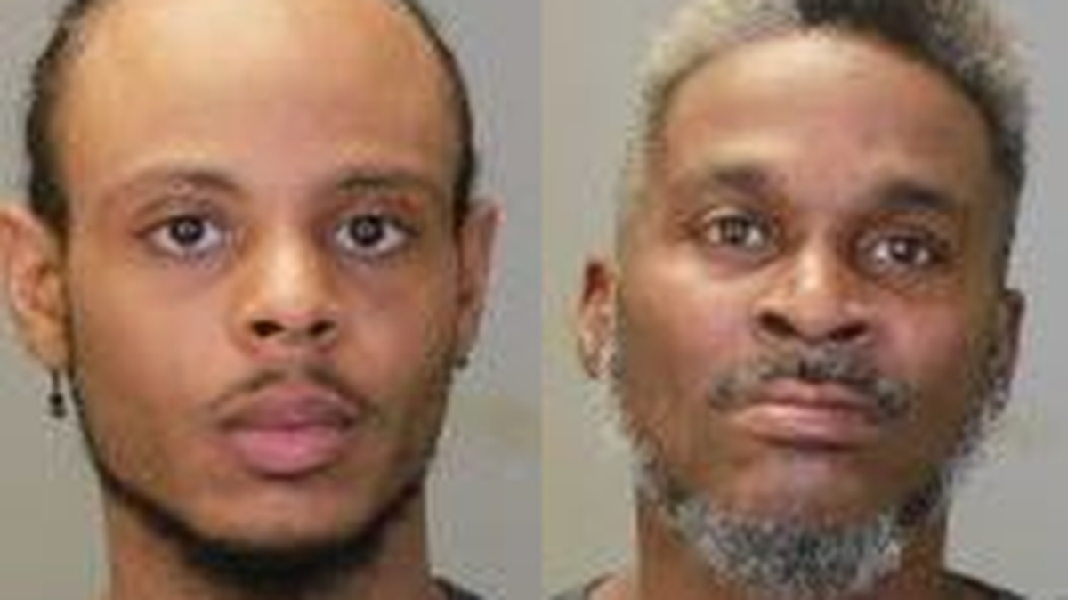Jessie Garron Jr. and Andre Simms (left to right)