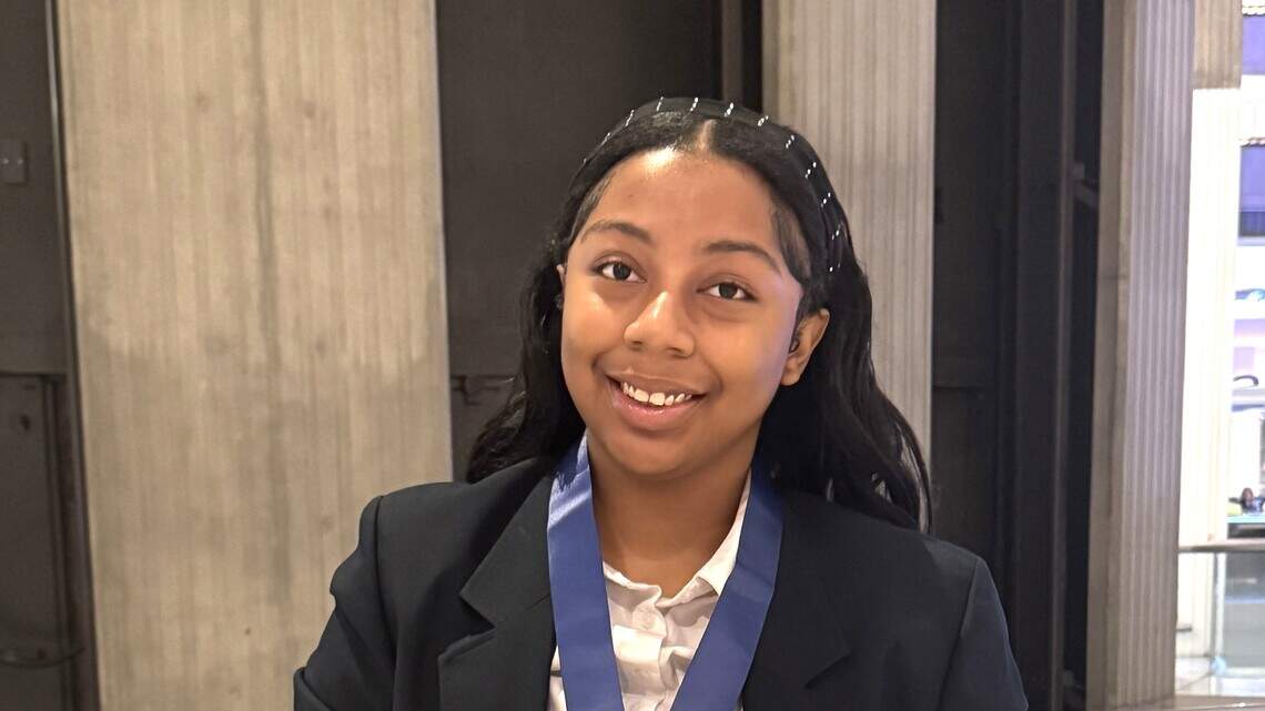 Columbus teen overcomes speech disability to win state speaking skills championship