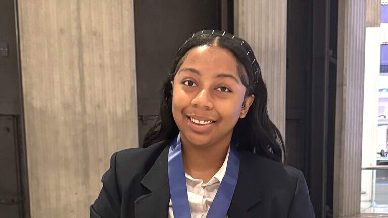 Columbus teen overcomes speech disability to win state speaking skills championship