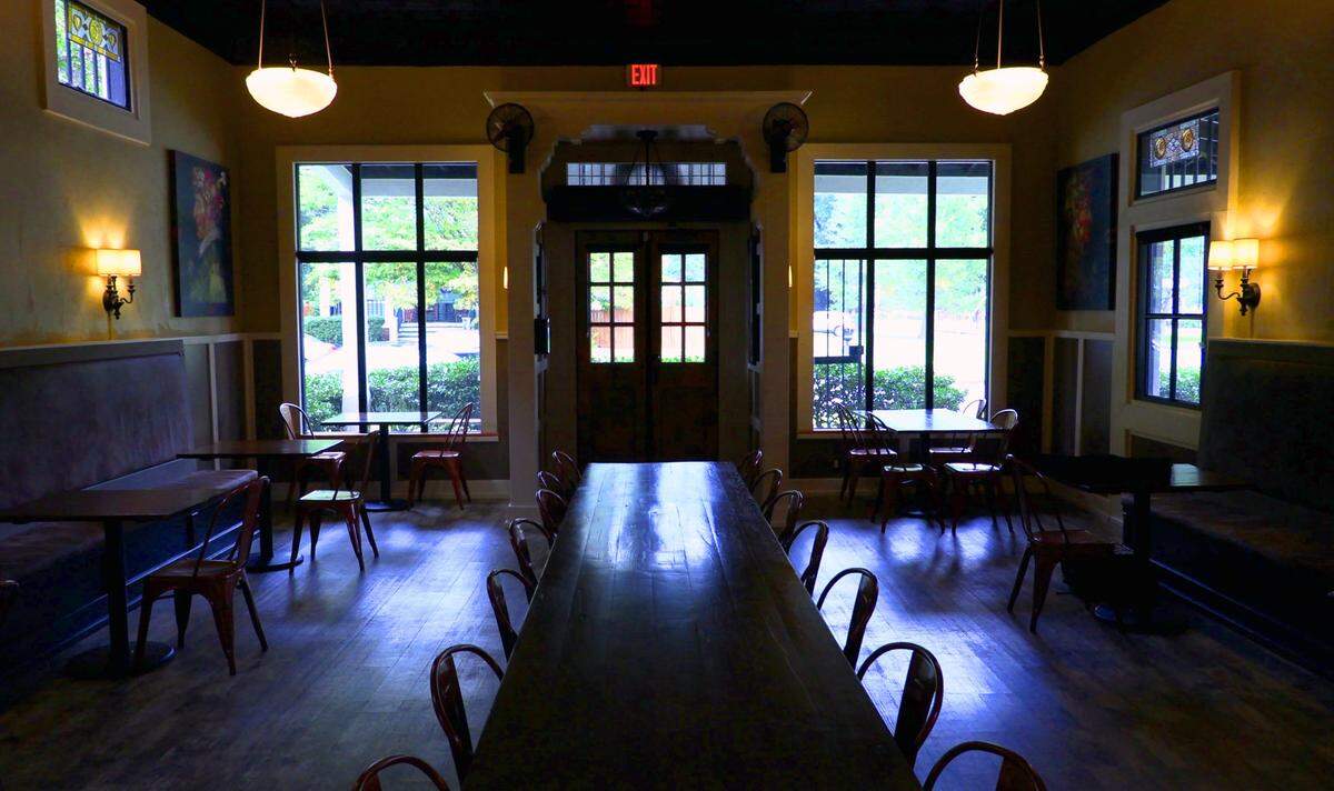 The District Green, located at 222 7th Street in Columbus’ Historic District, is a restaurant that offers plant-based cuisine. It’s co-owned by Lori Saputo and Chris Williams.