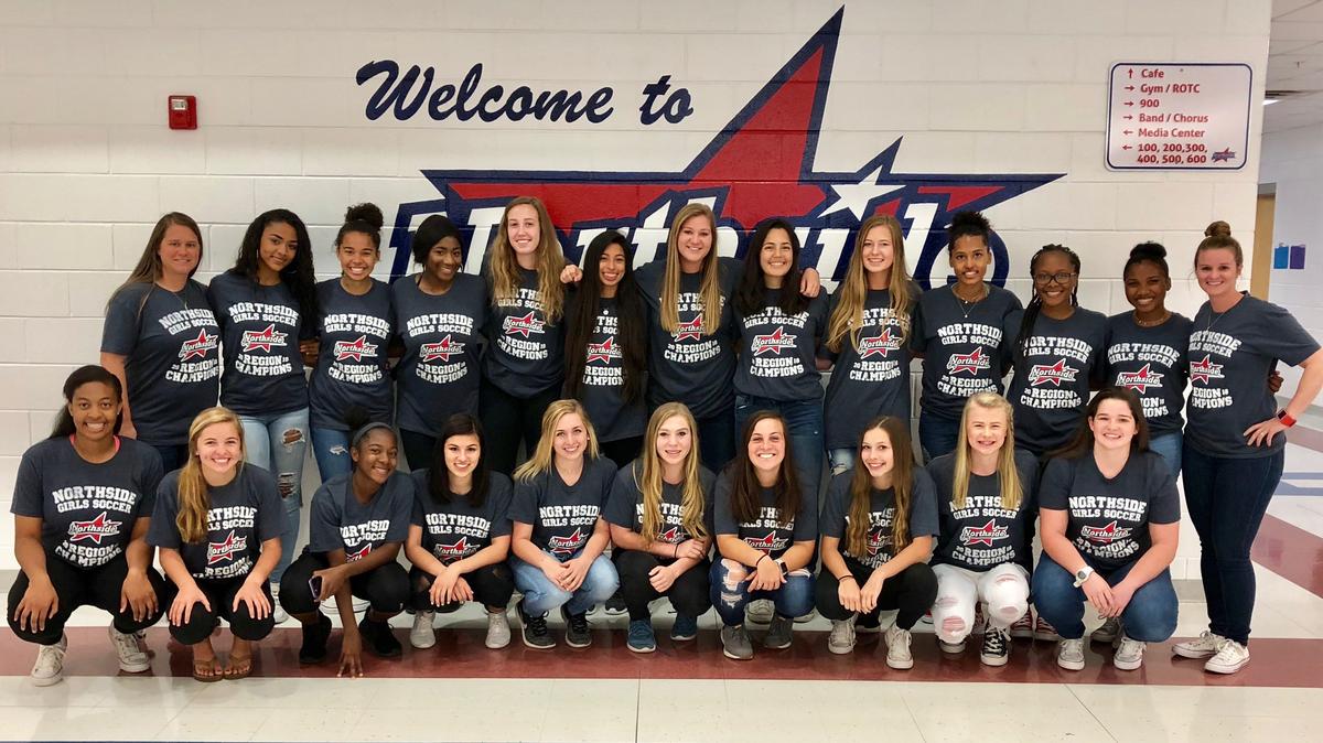 The Northside Lady Patriots made history this season by capturing the first region championship in program history