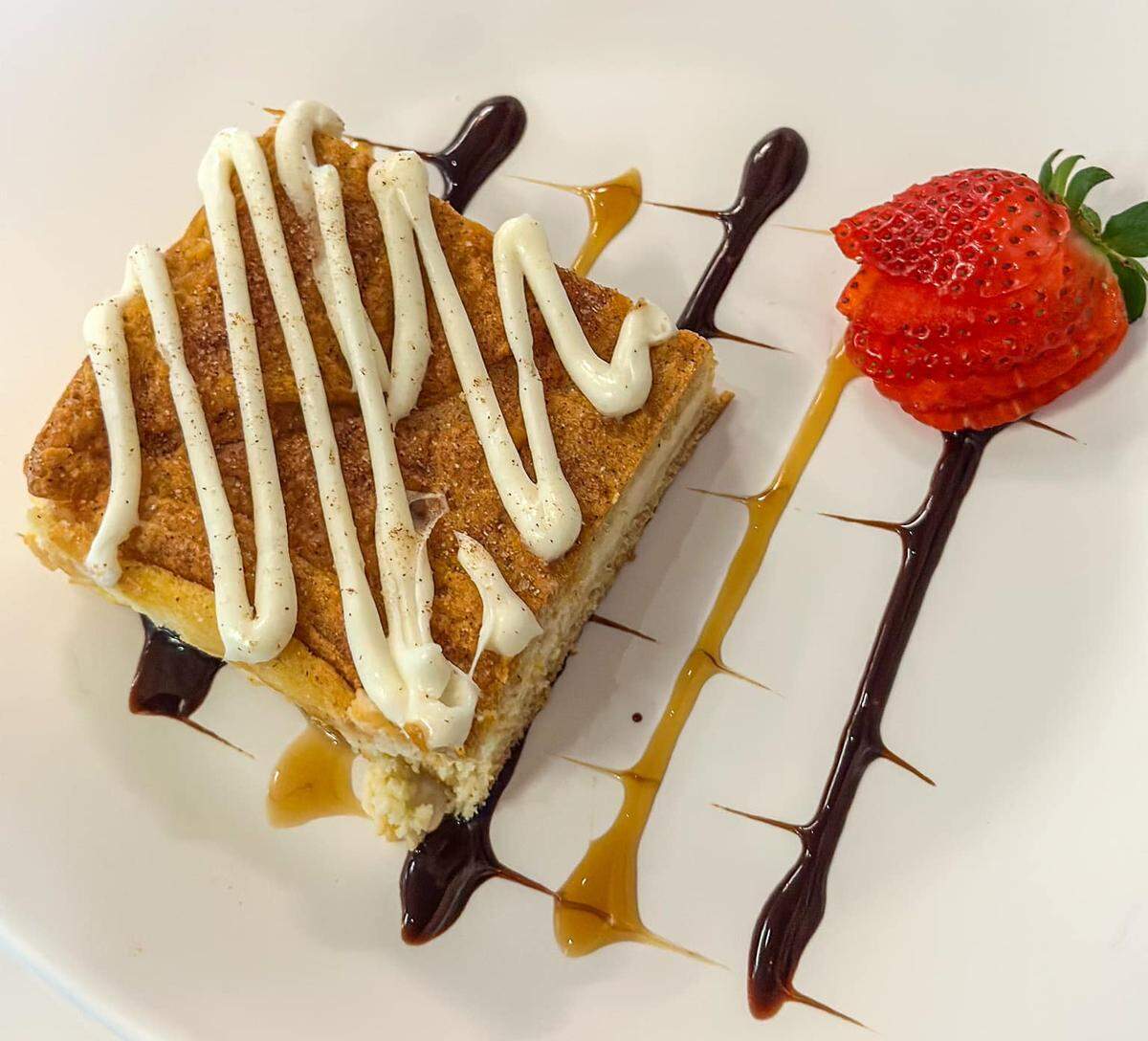 Dishes like their Churro cheesecake have been viral on social media in reviews for Me Encanta, a new Mexican restaurant at 1231 Broadway in Columbus.