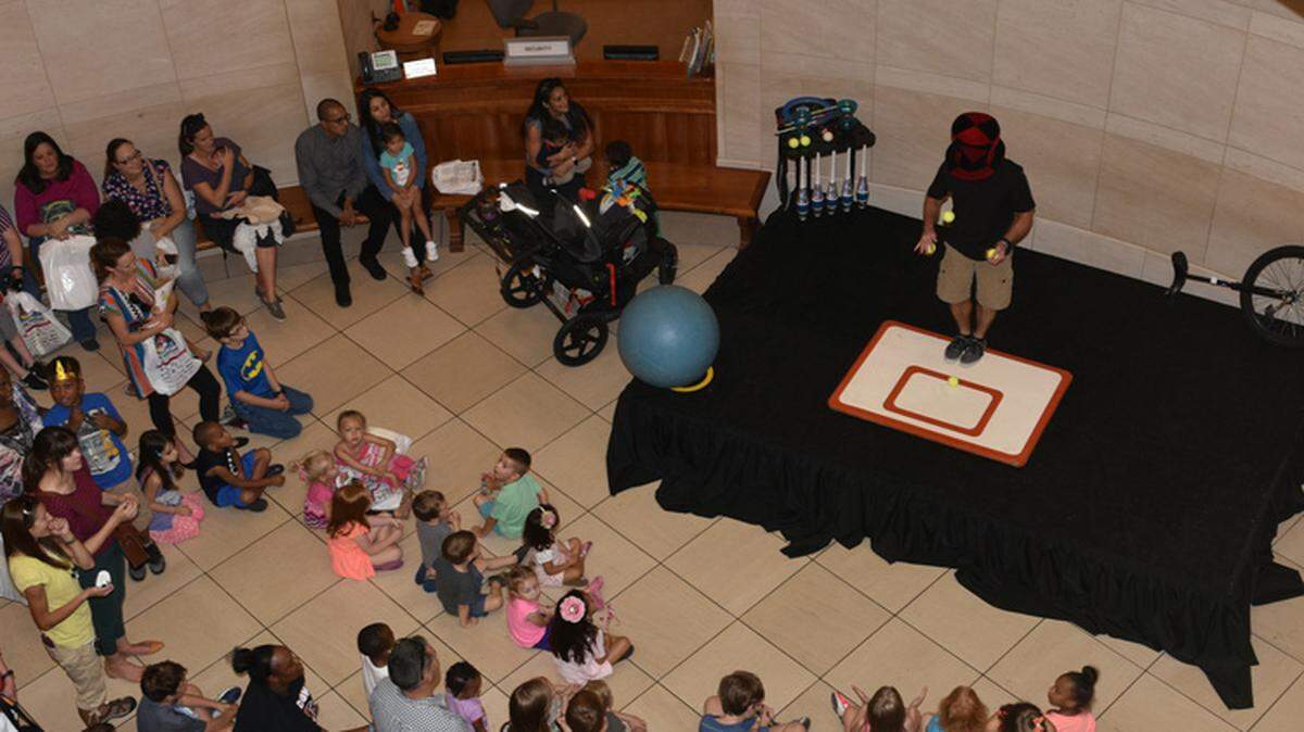 The Columbus Book Festival has become a popular annual event, as shown in this file photo from the September 16, 2017, event in the Columbus Public Library.