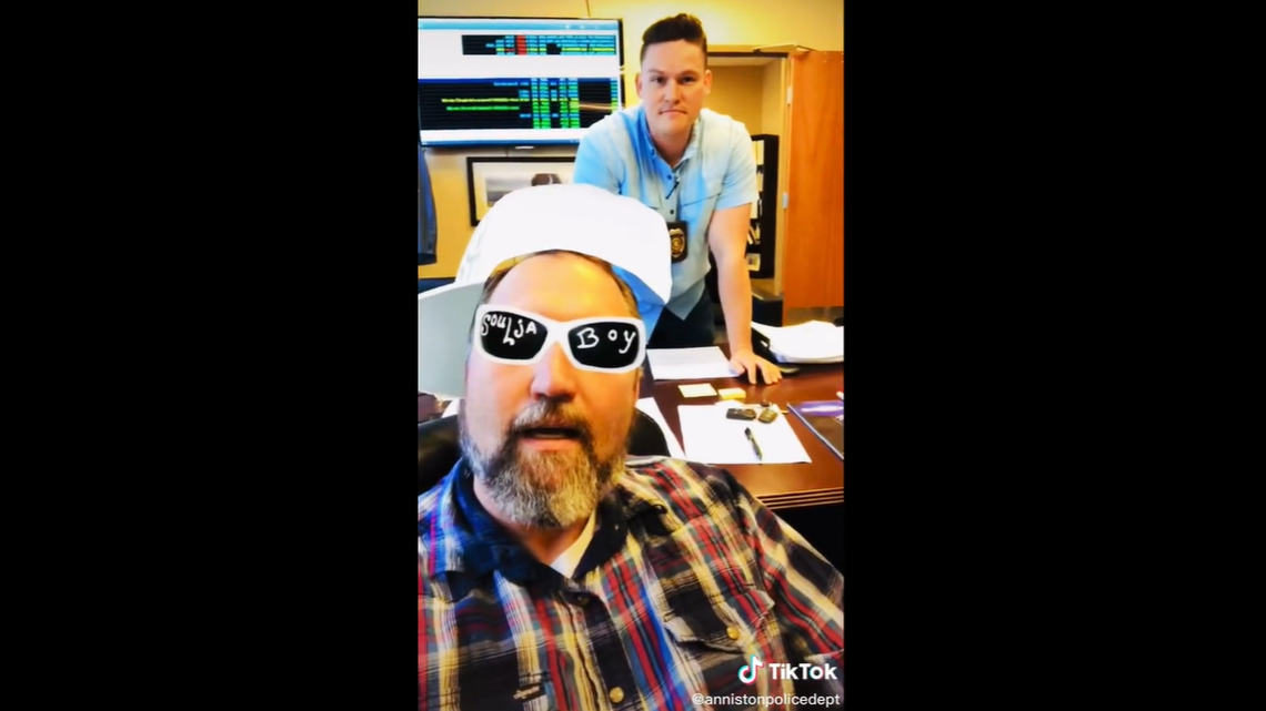 Police Chief Nick Bowles was having fun on TikTok until Officer Jacob Ford stepped in.