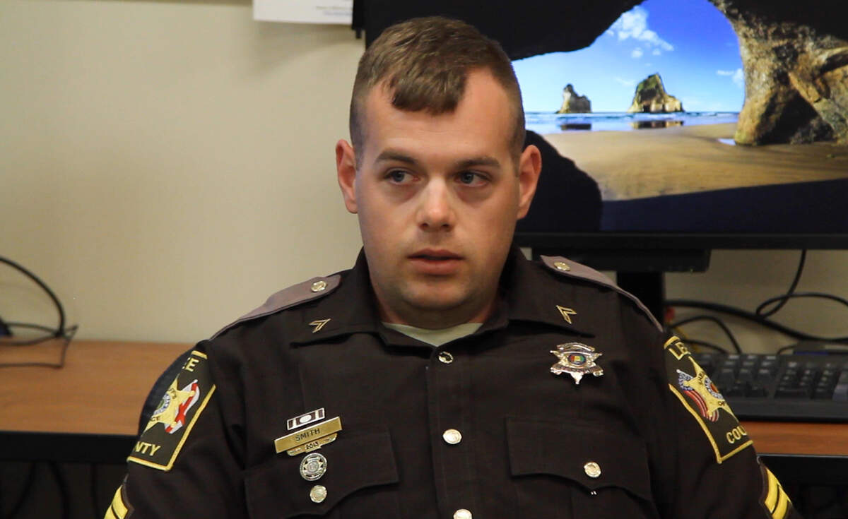 Deputy Dakota Smith with the Lee Co. Sheriff’s Department, recalls his experiences responding to the tornado outbreak that struck Lee Co., Ala. on Sunday, March 6, 2019. A tornado outbreak struck the county on Sunday, March 3, 2019, and left 23 dead, others injured and property damaged.