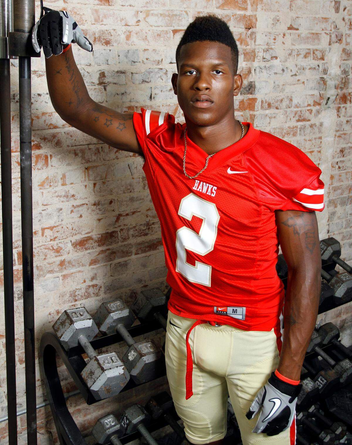 ROBIN TRIMARCHI rtrimarchi@ledger-enquirer.com2013 Dandy Dozen: Justin Crawford - Hardaway High junior running back.  08.04.13